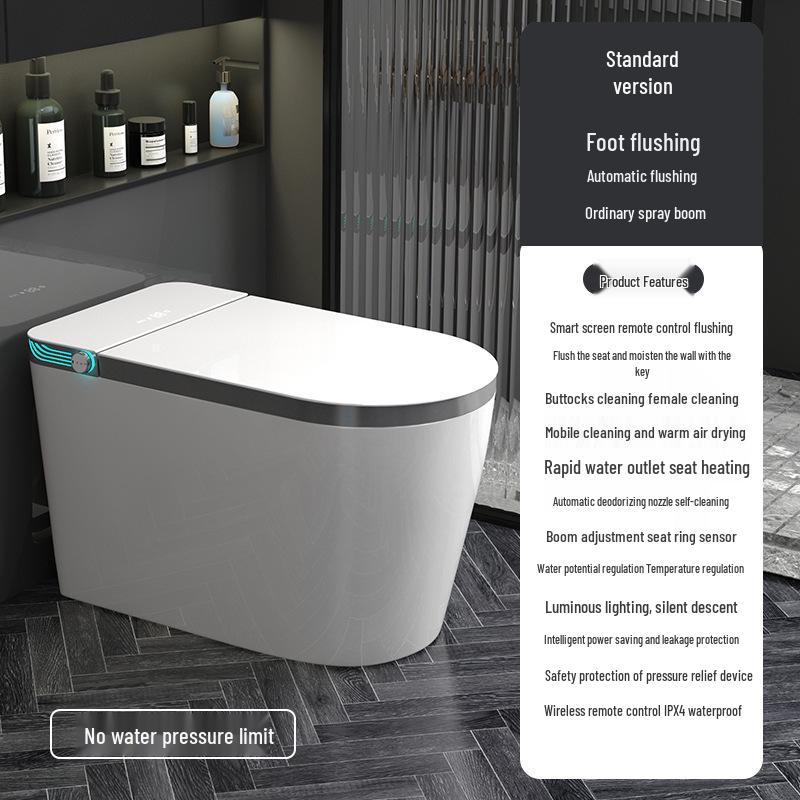 Nest Chi Smart Toilet: Household Automatic Flip Lid, Instant Heating, Sterilization, No Water Pressure Limit.