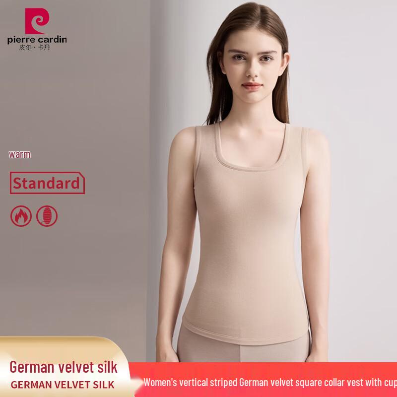 Pierre Cardin Women's Thermal Camisole with Built-in Pads