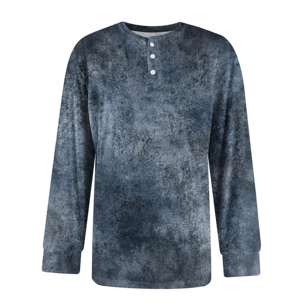 Men's Loose Casual  Long-sleeved Lapel Zip-up Hoodie