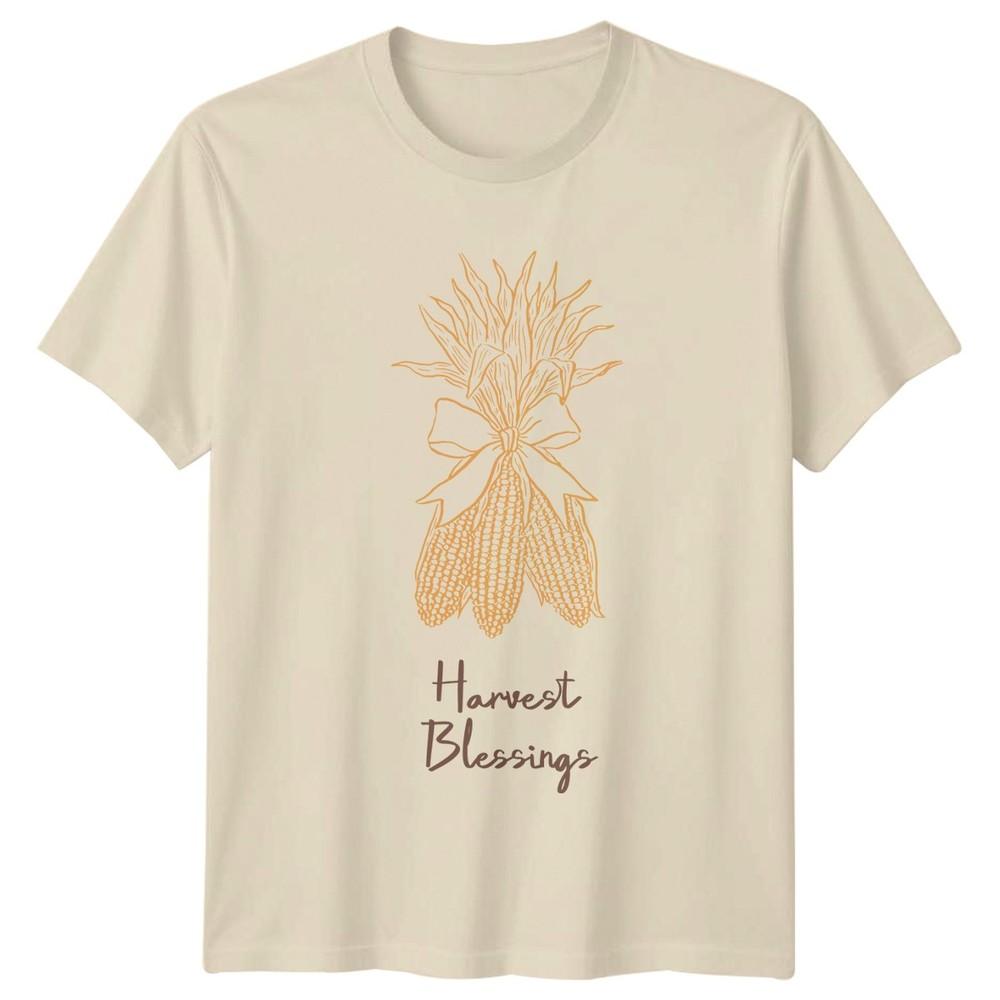 Harvest Blessings Unisexs TShirt Autumn Fall Thanksgiving Thanksgiving Gift