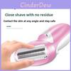 Female Electric Shaver For Private Parts With Washable Abs Body