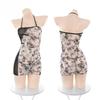 Erotic underwear Chinese tube top sexy passion temptation bed robe pure desire see-through