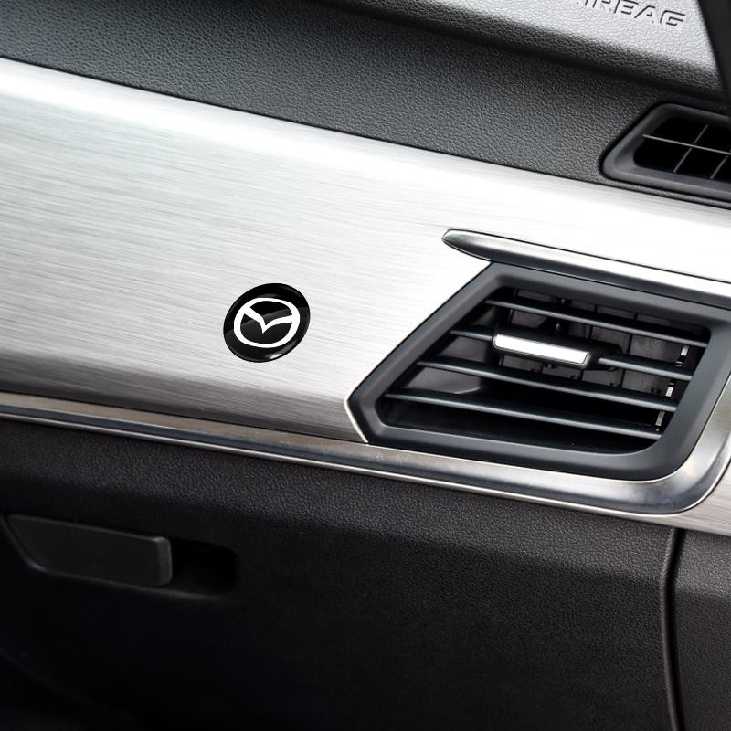 Autocolante Găură Cheie Blocare Mașină Protecție Blocare Ușă Autocolante 3D Mașină Pentru Mazda 6 3 CX5 5 2 323 CX7 Demio Atenza Axela MX30 CX30 CX3 CX9 RX8 RX7