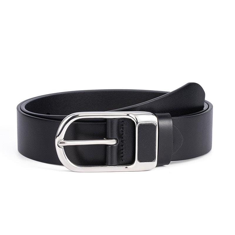 New High-end Belt Pin Buckle Men's Belt Simple Versatile Retro Casual Pants Belt