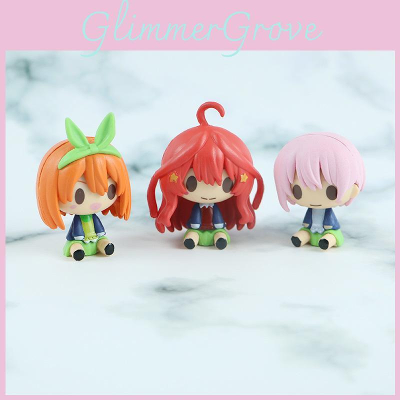 Stunning Q Version Five Equal Parts Bride Anime Figurine Pvc Doll For Enthusiasts