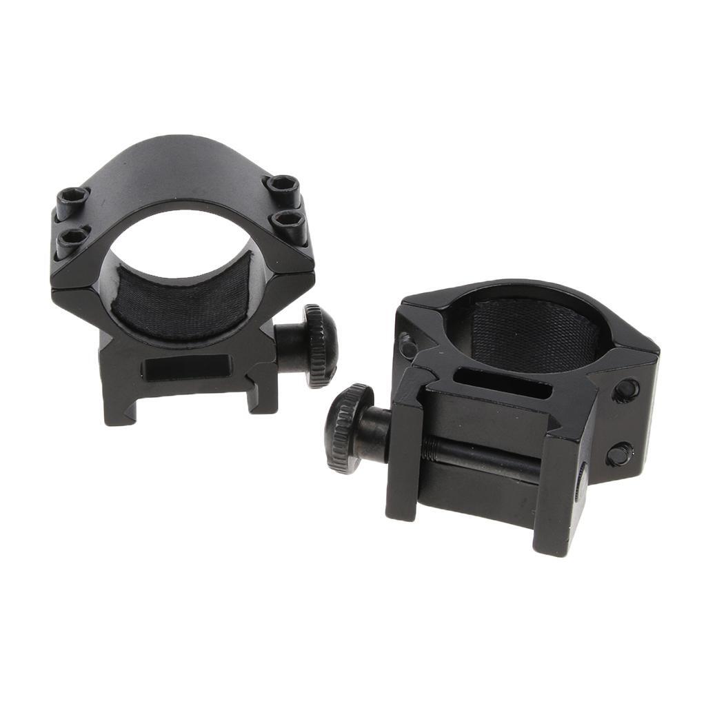 25.4mm Rings Fits 20mm Dovetail Rail Medium Profile FW-ZJ-PT01Z