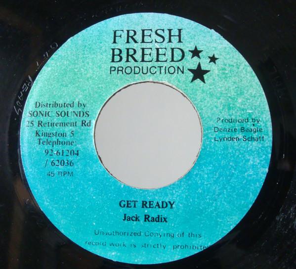 

7inch Record JACK RADICS Get Ready Get Ready Sound FNR4725 Fresh Breed Pro Jamaica Reggae Ska Dub Used