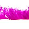 Feather1M High Quality Natural Ostrich Feather Trim Fringe Ostrich Feather Ribbon Trimming for Wedding Party Dress Sewing Accessories