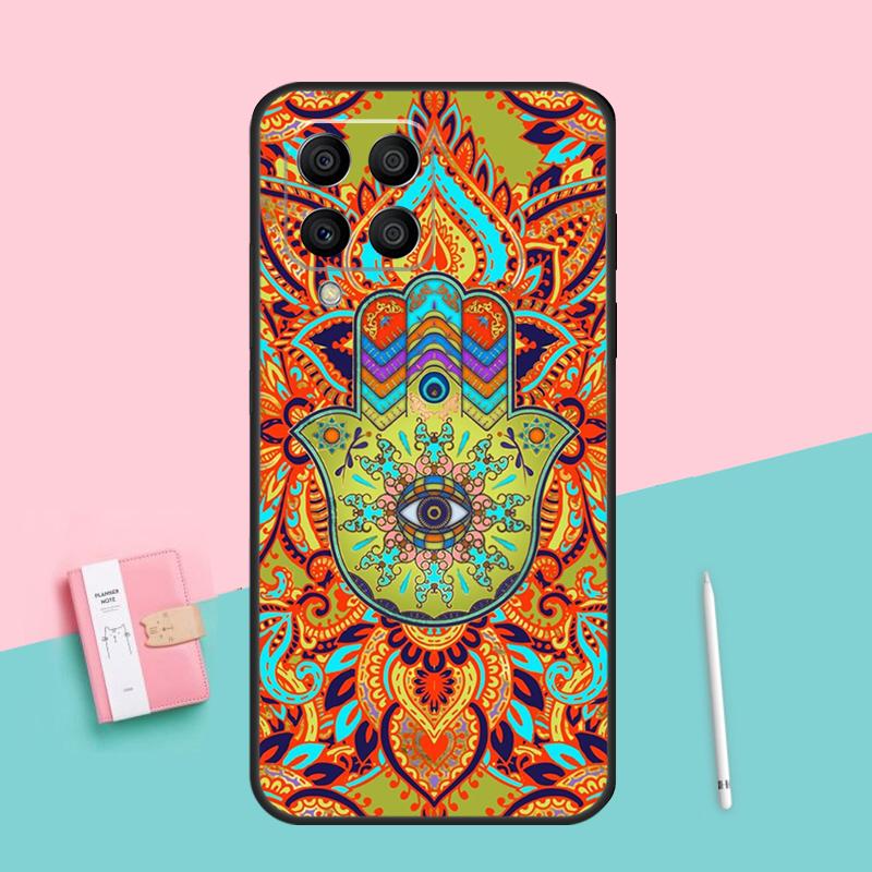 Hamsa Hand Of Fatima For Samsung Galaxy M16 M31 M21 M33 M53 M13 M12 M32 M52 M11 M35 M55 M15 M14 M34 M54 M06 Case