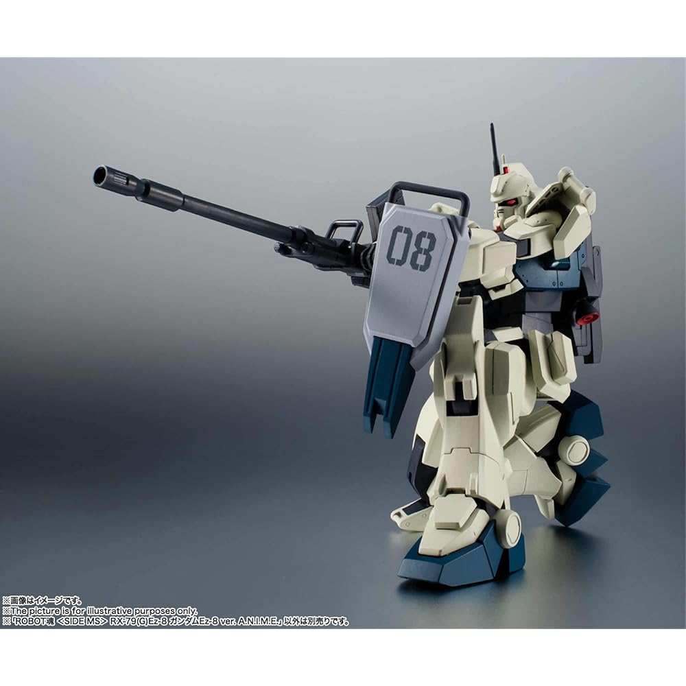 TAMASHII NATIONS Robot Spirits RX-79(G)Ez-8 Gundam Ez-8 A.N.I.M.E. Action Figure 125mm ABS PVC Painted Collectible