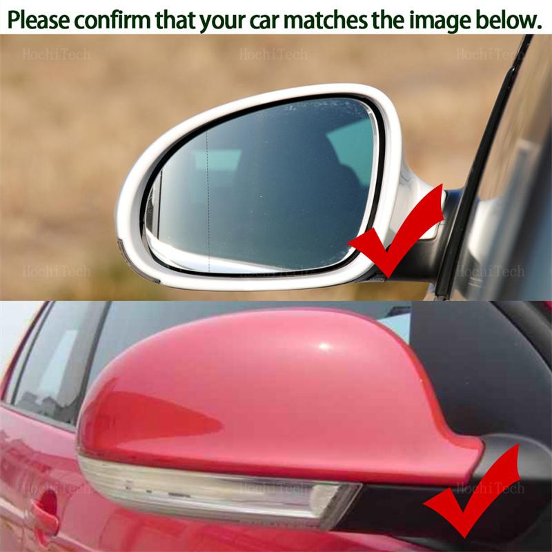 Door Wing Rearview Mirror Glass Side Mirror Lens Heated Side Mirror Glass For Volkswagen Passat B5.5 3BG 2001-2005 Replacement