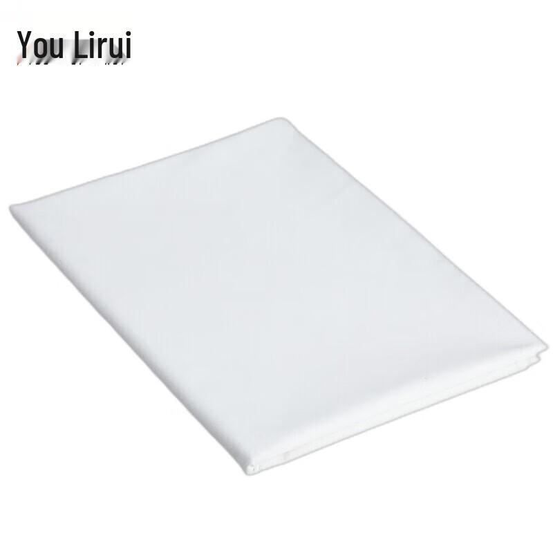 Плотная хлопковая белая простыня