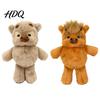 Cruelty-free Stuffed Toy Highland Cow Animal Soft Running Calf Plush for Kids Strong Stitched Cuddle Hugging Plushie Boys Girls Portable