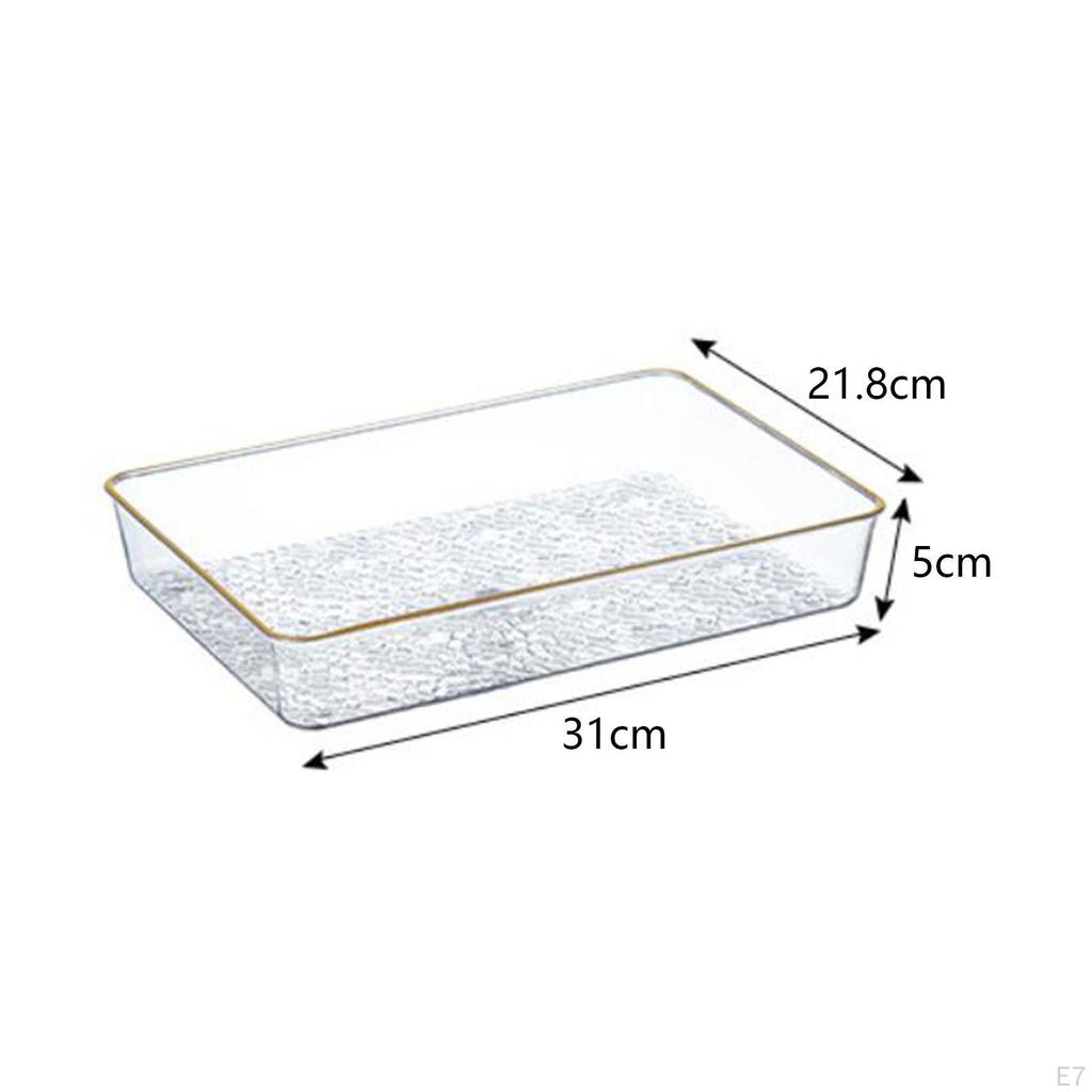 Elegant Rectangular Tray for Home and Office Organization