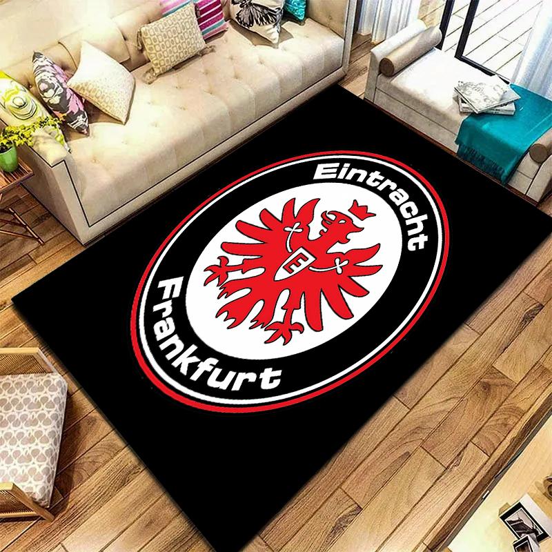 2026 Nowy Frankfurt Dywan Piłkarski do Salonu Sypialni Dekoracja Domowego Sofy, Mata Podłogowa Antypoślizgowa dla Dzieci H4