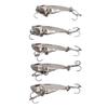 5PCS Metal Fishing Blade Lure 3.5g 7g 15g Fishing Lures Durable Spinner Spoon Lures  For Trout