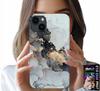 Etui Do Iphone 13 - Elegancki Marmurek Modne Kobiece Wzory