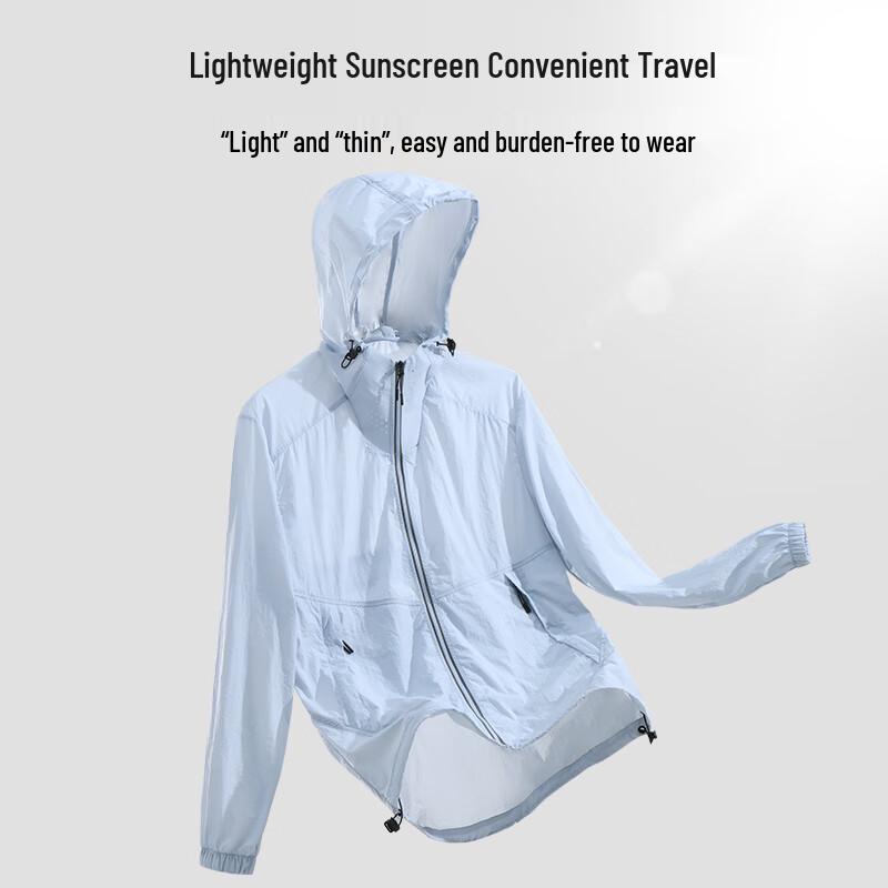 JOHLIN DREAM UPF50+ Couple Outdoor Sun Protection Hoodie Jacket
