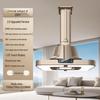 Remote Control Lifting Chandelier & Air Purifier for Chess, Card, and Mahjong Rooms