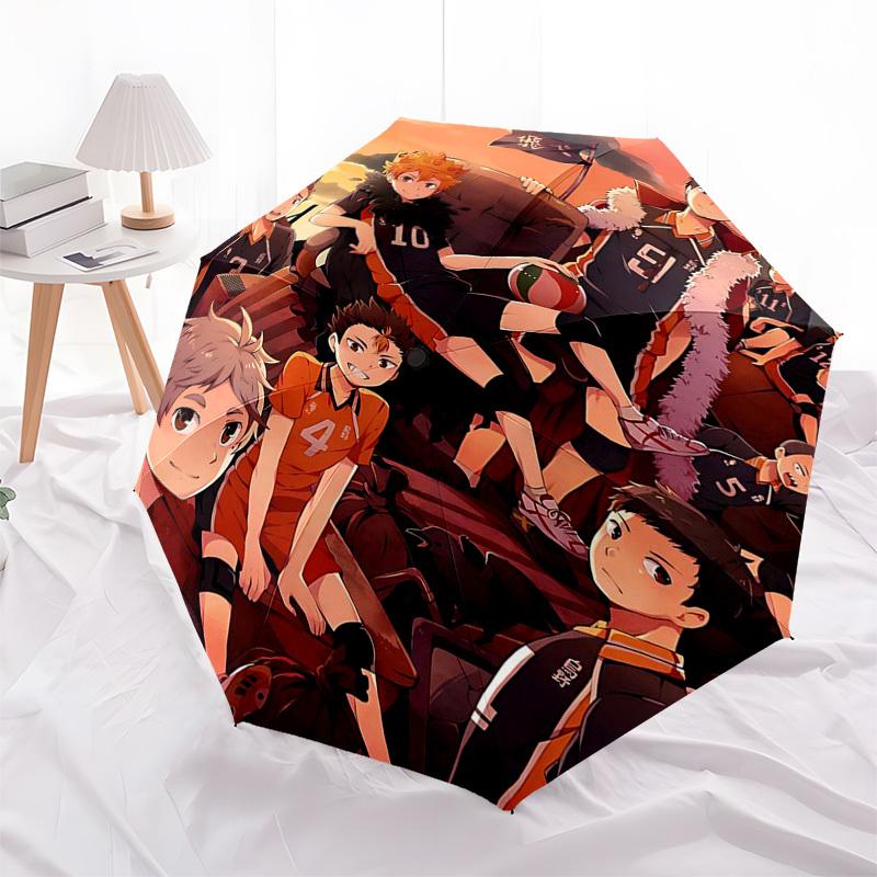 

1pc Scream Valentine s Day UmbrellaAutomatic Opening Closing, Portable 3-Fold Design, 8-Bone Iron Frame, Outdoor Umbrella, Perfect Gift for Fans, Trav