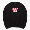P.P.P W Sweat Shirts (Black)