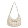 Women Soft Padded Hobo Shoulder Bag Lightweight Cloud Puffy Crossbody Bag Casual Commute Quilted Puffer Shopping Handbag