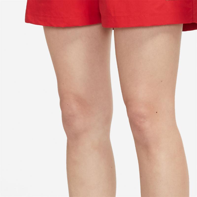 Nike ACG Solid Color Logo Print Elastic Sports Shorts Women Bottoms Red DH8351-657