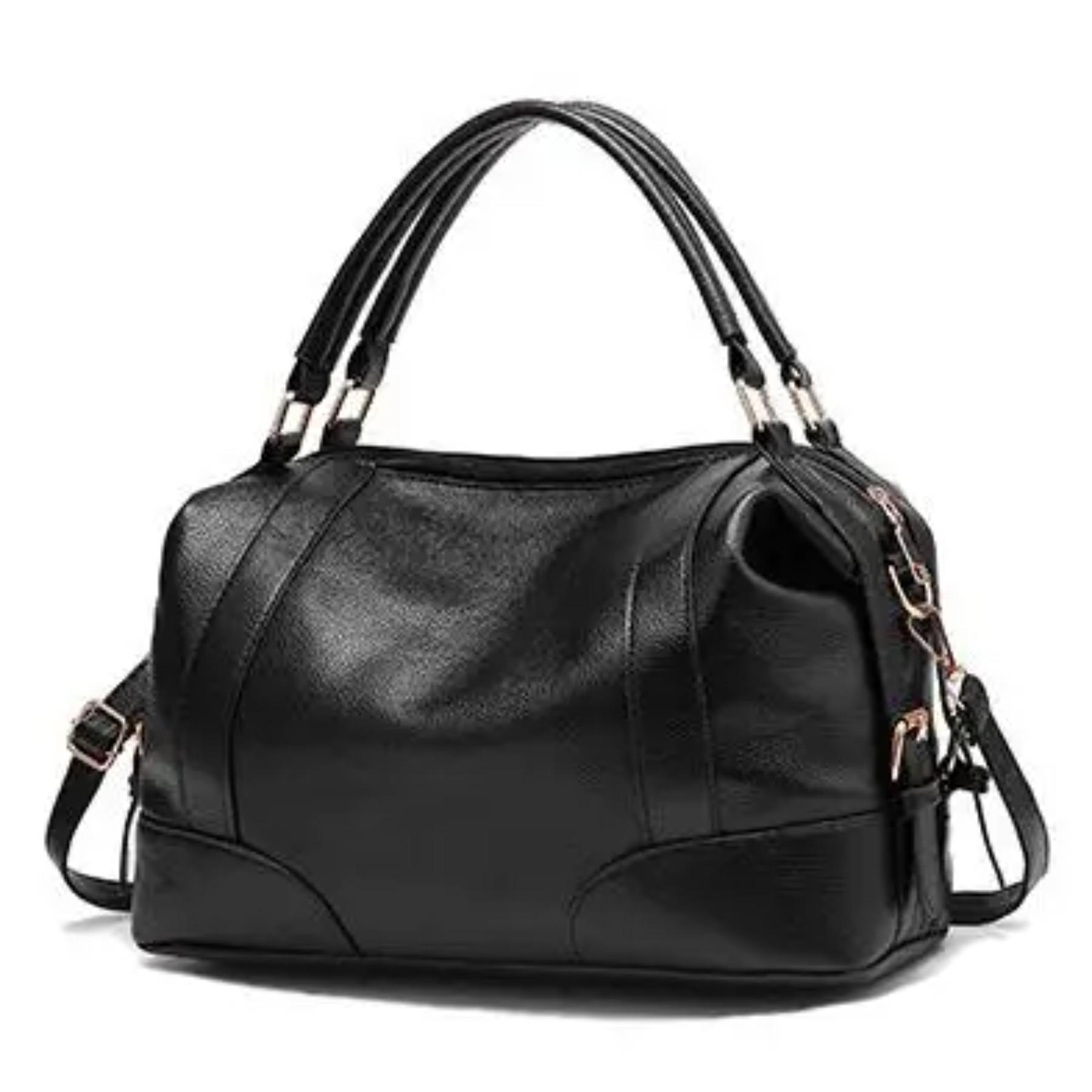 

Soft Leather Women Handbags Elegant Ladies Shoulder Bag Vintage Female Messenger Bag Large Capacity Casual Tote Bolsa Feminina