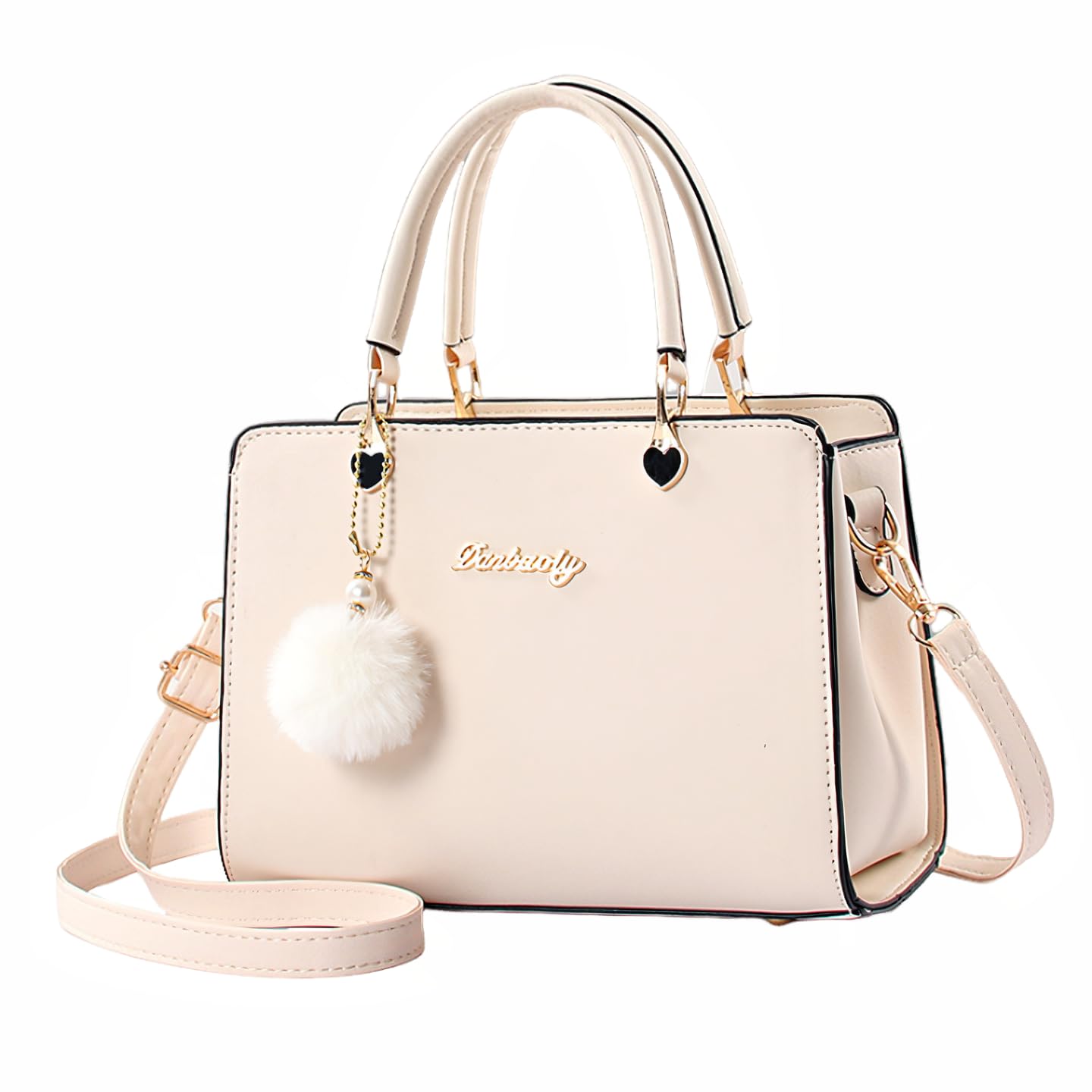 

large shoulder crossbody for PU [Raizm] [Multiple pockets, capacity] Handbag, bag, bag, women s, lightweight, commuting, leather, 2-way (white) білий