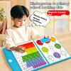 1 Set Kids Magnetic Fraction Tiles & Fraction Circles Math Manipulatives For Elementary Magnetic Fraction Educational Puzzle Toy