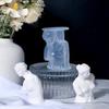 DIY David Head Silicone Candle Mold Nordic Figure Sculpture Epoxy Resin Soap Chocolate Ice Cube Mold Candle Making Home Decor