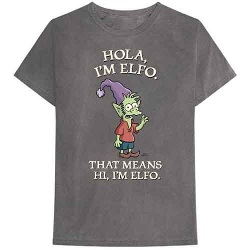 Disenchantment Hola I m Elfo T-Shirt Grey New Unisex T-Shirt XXL