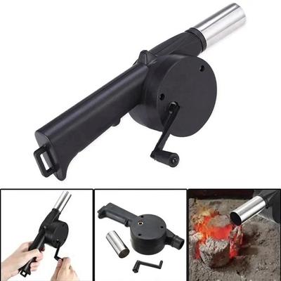 Potente manivela manual Barbacoa BBQ Ventilador de fuego Soplador de aire Fuelle Herramienta de camping para exteriores