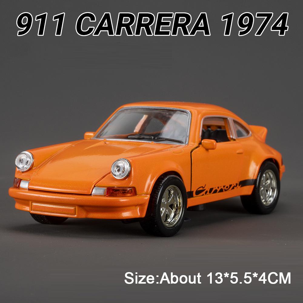 1:36 Scale AE86 911 Alloy Diecast Model Toys Cars Doors Opened with Sound Light Pull Back Miniature Vehices Children's Toy Gifts