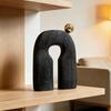 Modern Abstract Art Wood Grain Resin Ornaments N-shaped Creative Home Decoration Accessories Resin Crafts Aesthetic Decoration