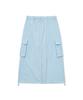THE SATURDAY EVENING POST Parachute Skirt_Light Blue