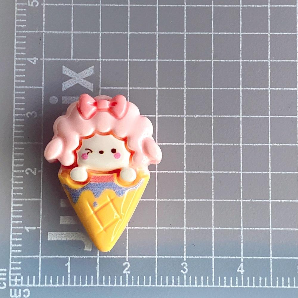 Cute Cartoon Animal Resin Accessories For Diy Phone Cases And Hair Accessories