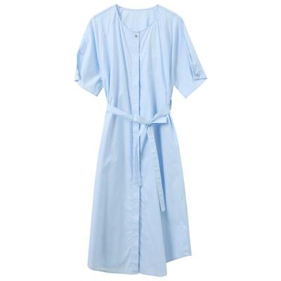 Sancai Lyocell Blend A-Line Long Dress