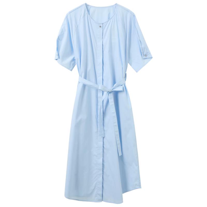Sancai Lyocell Blend A-Line Long Dress S