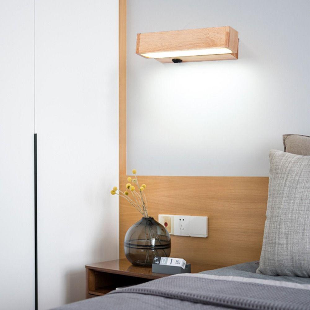 

Soft Light Bedroom Wall Lamp Button Switch Wall Light High Quality Reading Light Bathroom Warm Light