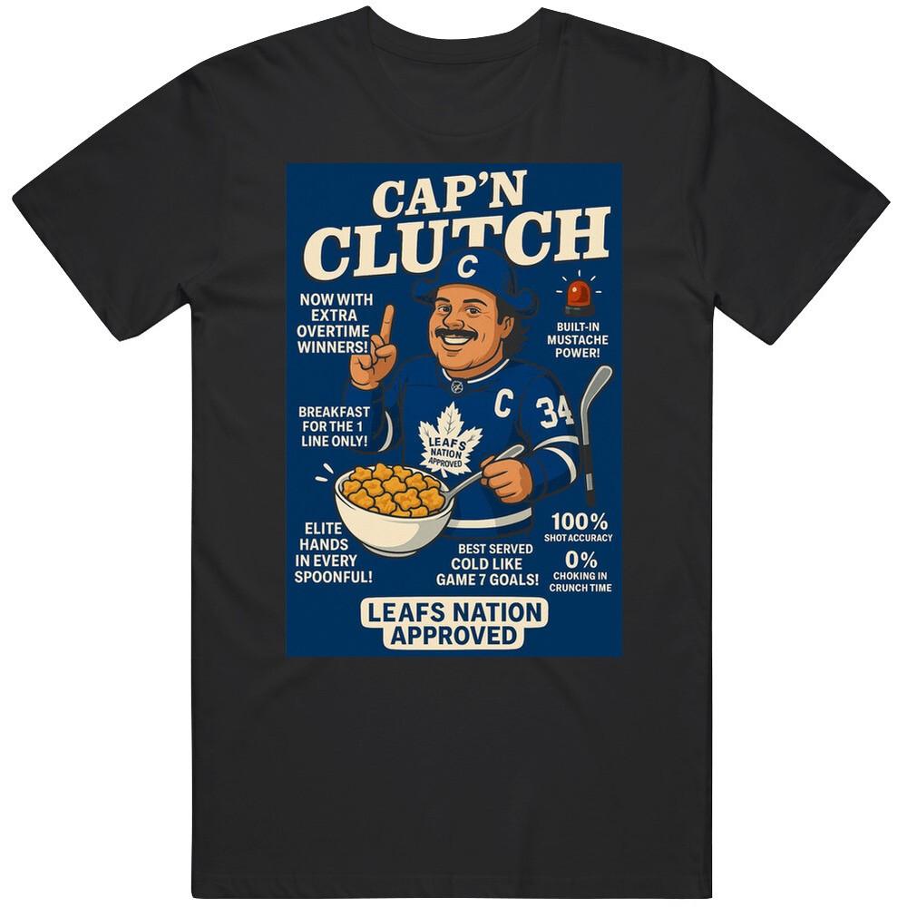 

Cool Capn Clutch Auston Matthews Gift Idea T Shirt Unisex T-Shirt XXL