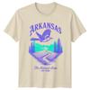 Arkansas The Natural State US States Unisexs Unisexs Graphic Tee Travel Souvenir