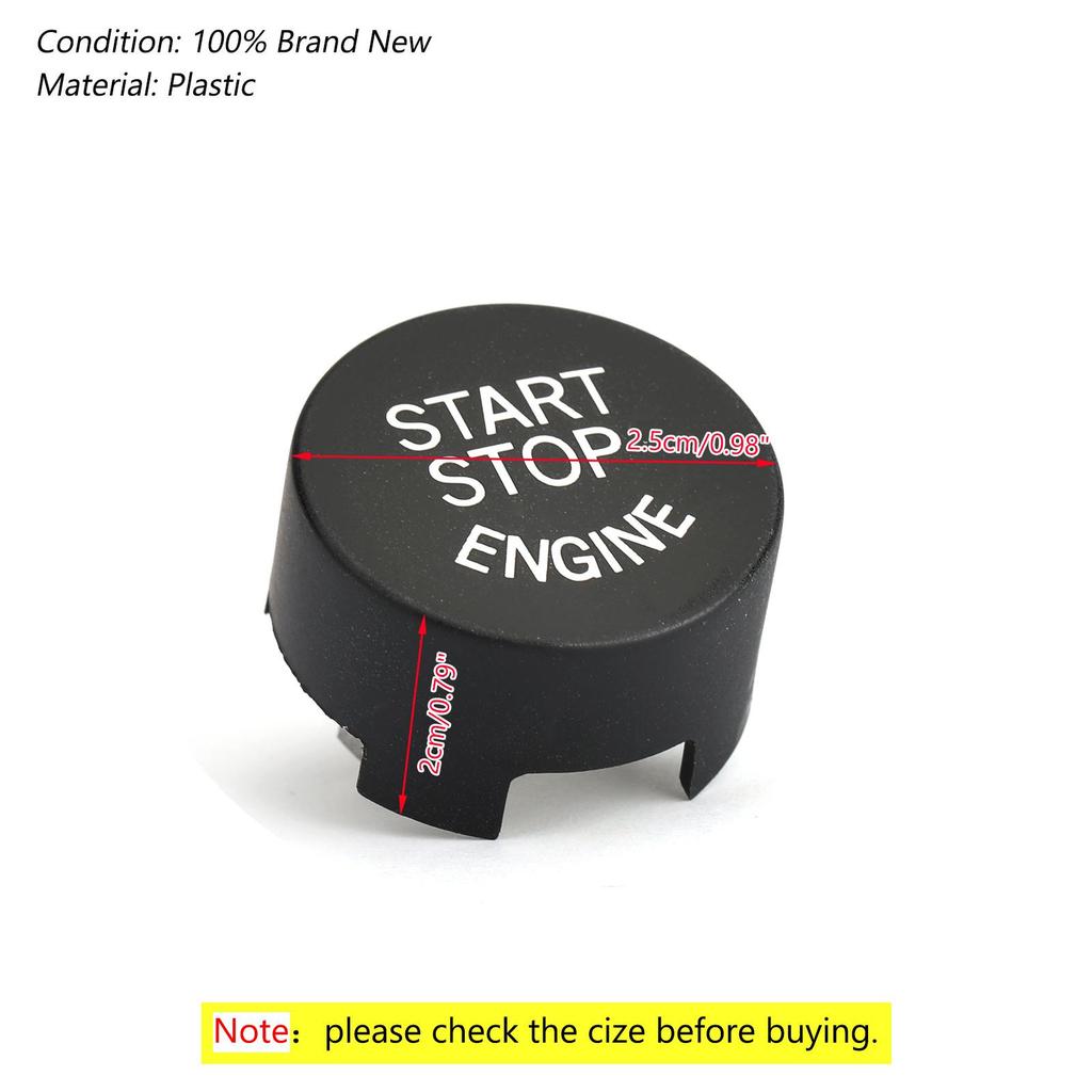MatteB Start Stop Engine Button Switch Cover For BMW F20 F10 F01 F48 F26 F15 F16
