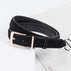 Suede Cowhide Women'S Belt Casual Pants Jeans Skirt Decorative Pin Buckle Women'S Premium Belt Special For