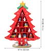 EXCEART Wooden Christmas Tree Snowman Desktop Decoration for Home Decor Ornament, Ornament, Figurine,