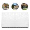 Outdoor Clear Panel Curtain, PVC Outdoor Clear Curtain, All Weather Patio Curtain Outdoor Waterproof Curtains for Porch,(8x20ft)