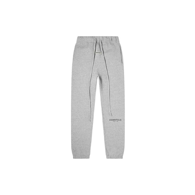 Fear of God Essentials FW19 Fleece Sweatpants Unisex Pants Gray FOG-FW19-74