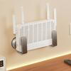 2Pcs No Drill Wifi Placement Rack Wall Mount Wall Support Bracket New Router Power Strip Holder