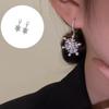 Schneeflocken-inspirierte Ohrringe für empfindliche Haut Elegante Ohr-Accessoires Schmuck-Accessoires Weihnachtsgeschenk