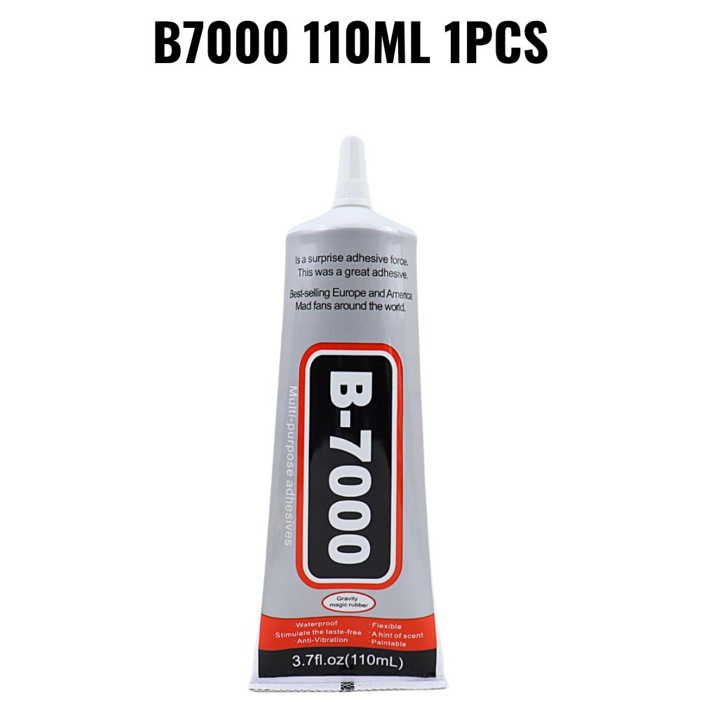 

15 мл 25 мл 50 мл 110 мл B7000 Прозрачный Контактный Клей для Ремонта Телефонов Универсальный Клей для Стекла Пластика DIY B-7000 С Прецизионным Аппликатором KTY 110ML